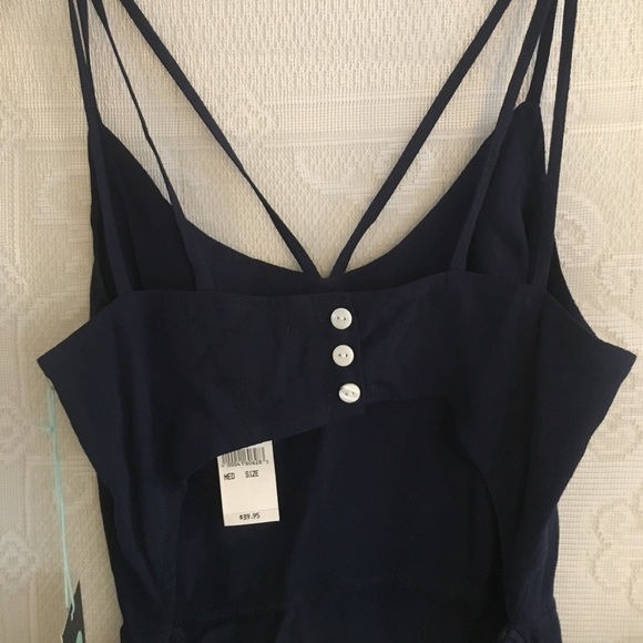 NEW!!! Kendall & Kylie Navy mini dress Size Juniors Medium - Picture 9 of 10